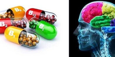What vitamins are needed for the brain